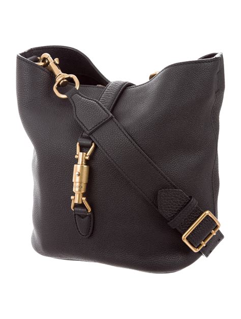 gucci jackie soft leather bucket bag|Gucci jackie bag used.